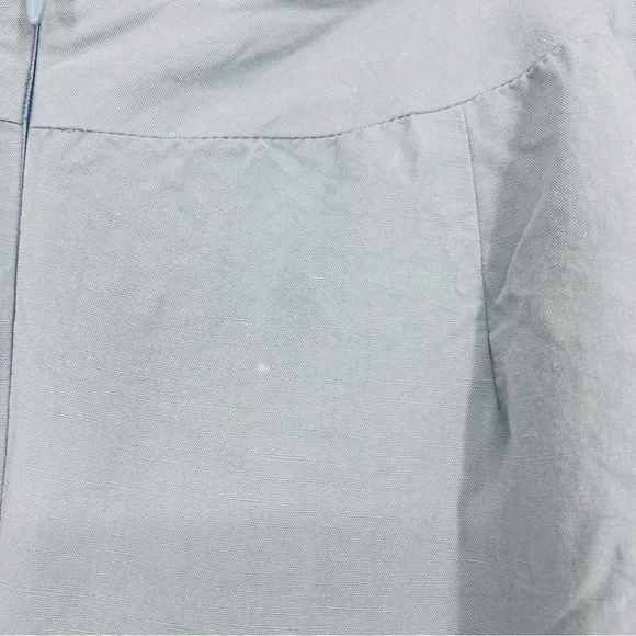 Long Tall Sally Light Blue Pencil Skirt US 10 Tall High Waist Midi Skirt - Picture 9 of 13